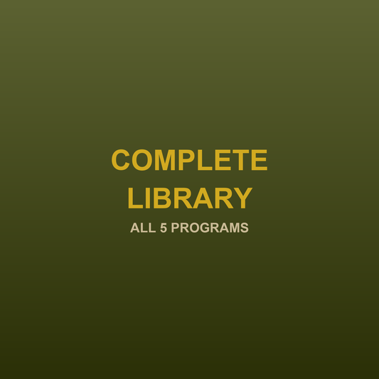JRJ Fit Complete Library bundle - all 5 calisthenics programs