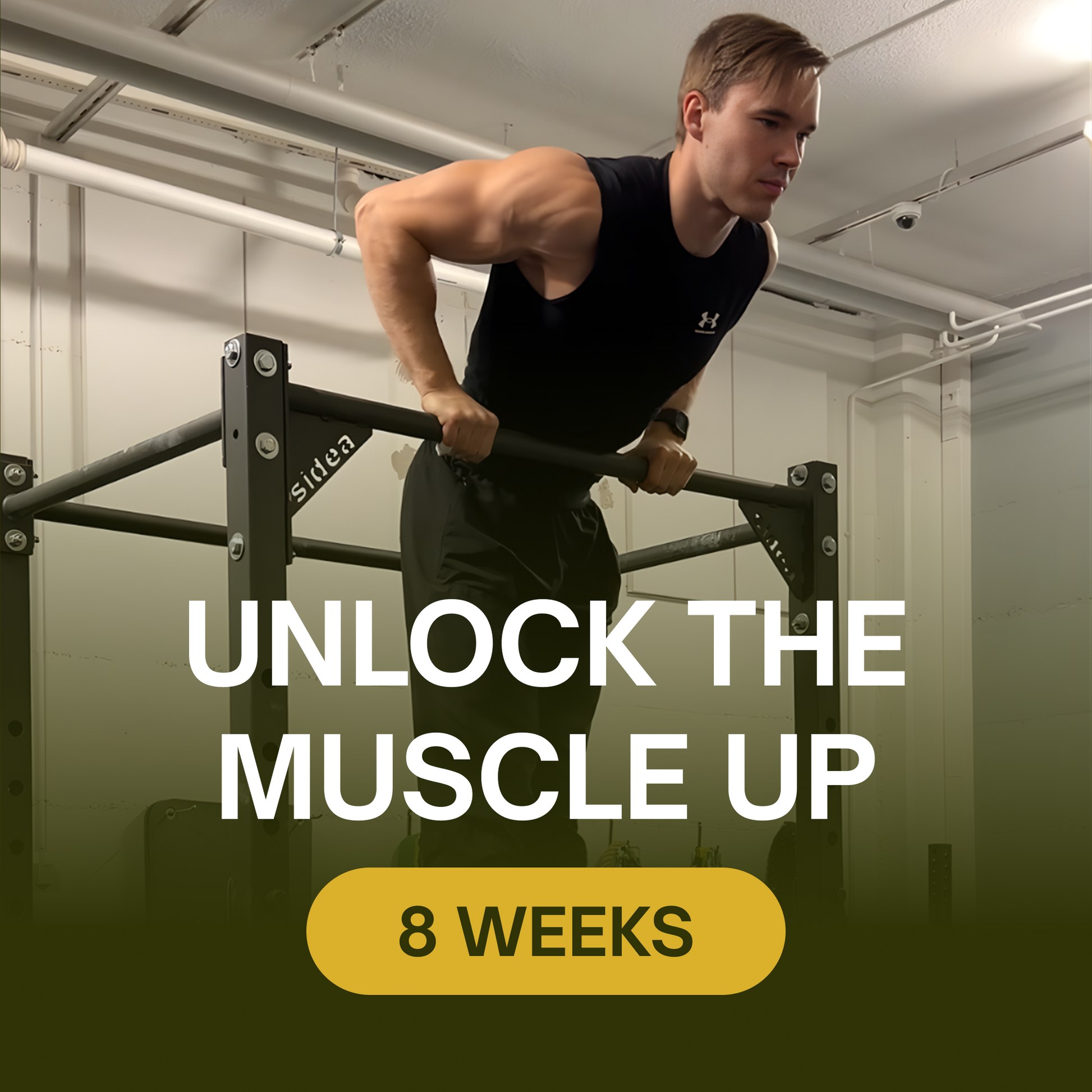 Unlock the Muscle Up 8-week program cover - JRJ Fit